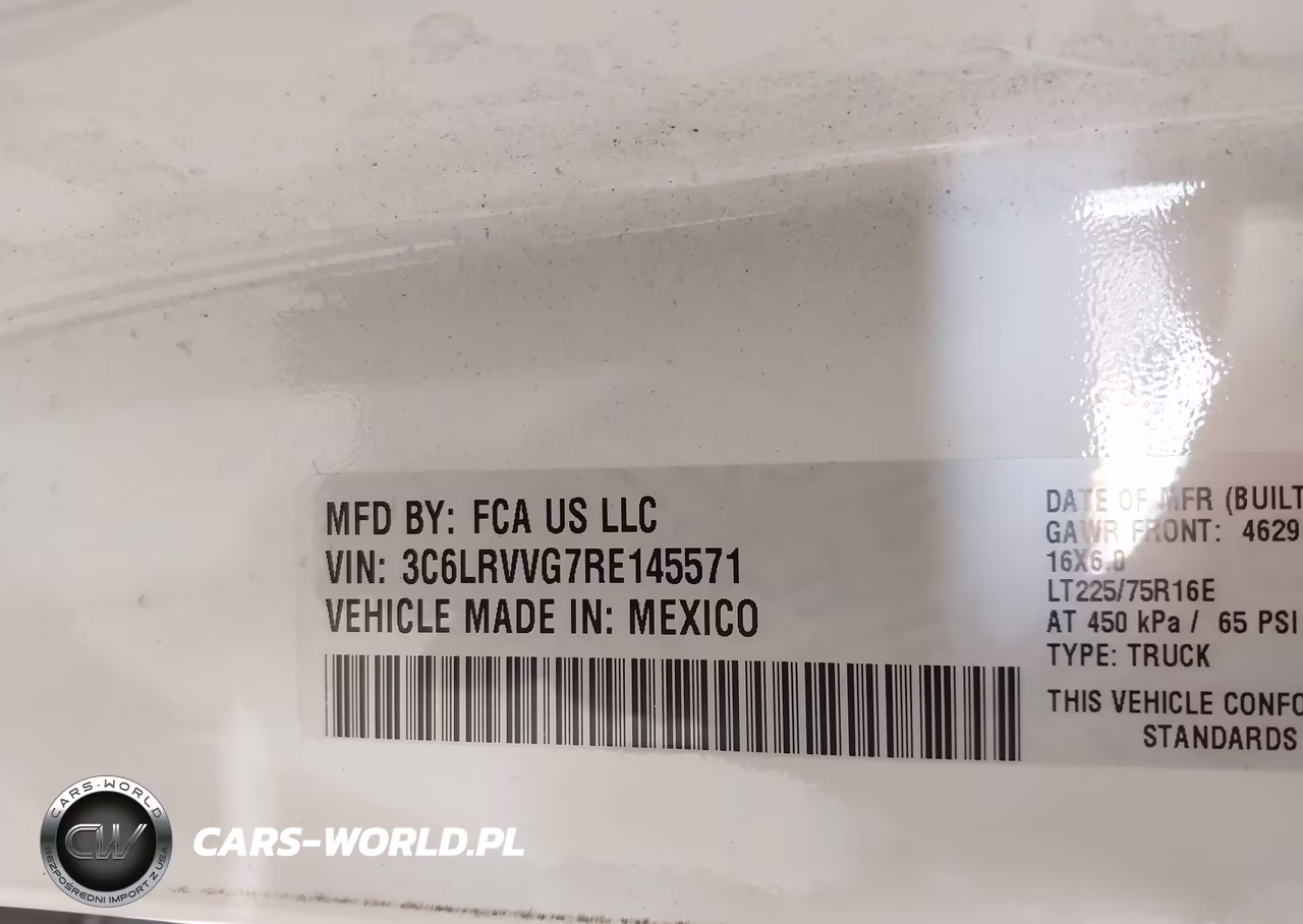 2024 Ram Promaster 2500 Tradesman Low Roof 136 Wb W-Pass Seat VIN:3C6LRVVG7RE145571 - 9