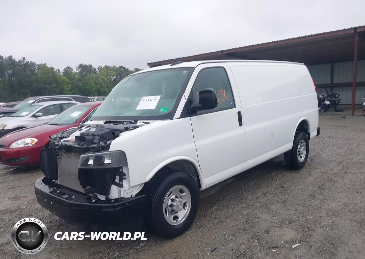 2024 Chevrolet Express Cargo Rwd 2500 Regular Wheelbase Wt VIN:1GCWGAFP9R1188315 - 2