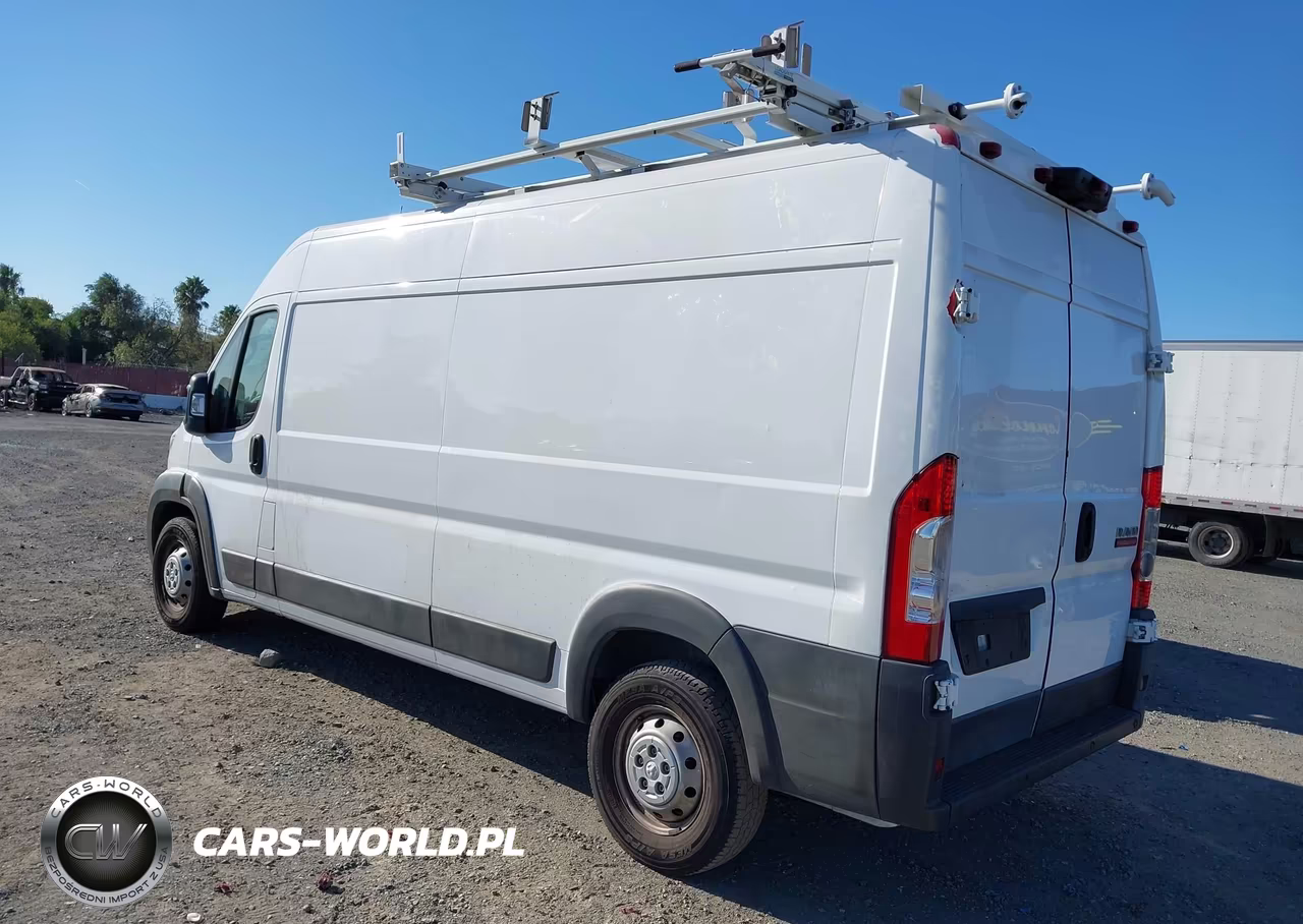 2018 Ram Promaster 2500 High Roof 159 Wb VIN:3C6TRVDG3JE136971 - 3