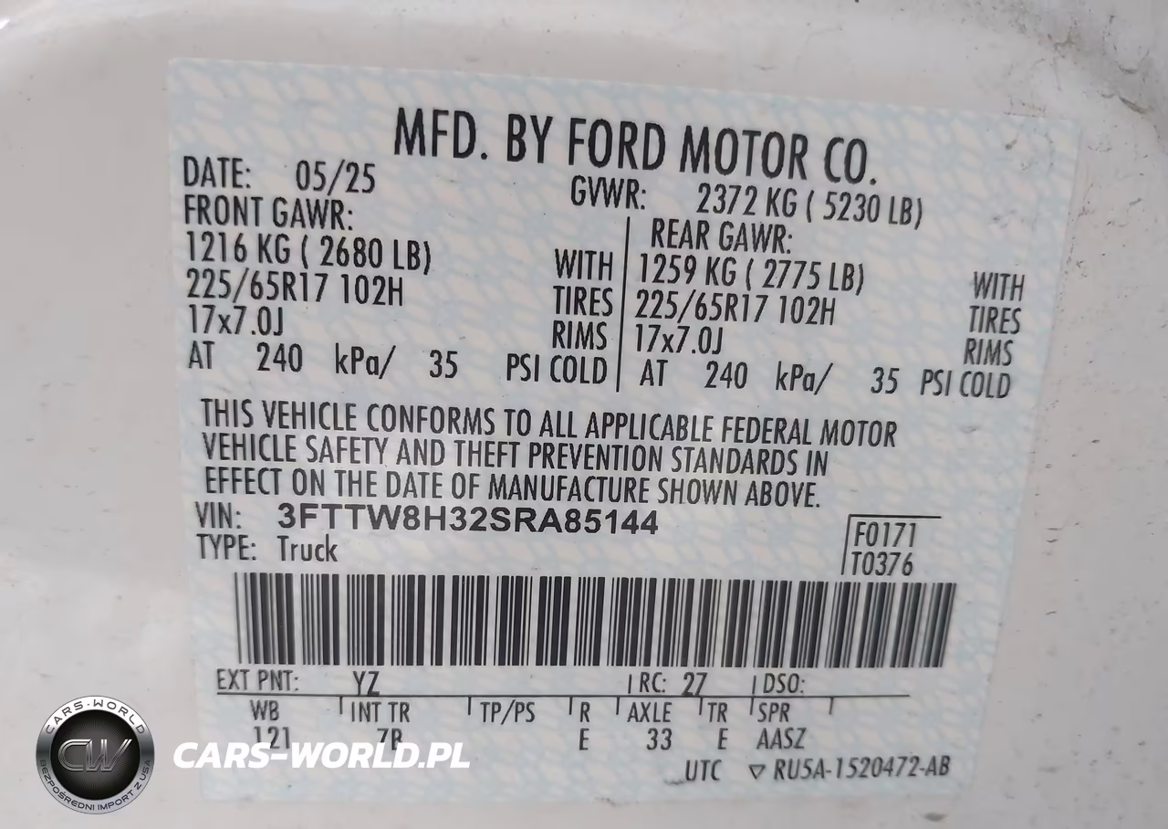2025 Ford Maverick Xlt VIN:3FTTW8H32SRA85144 - 9