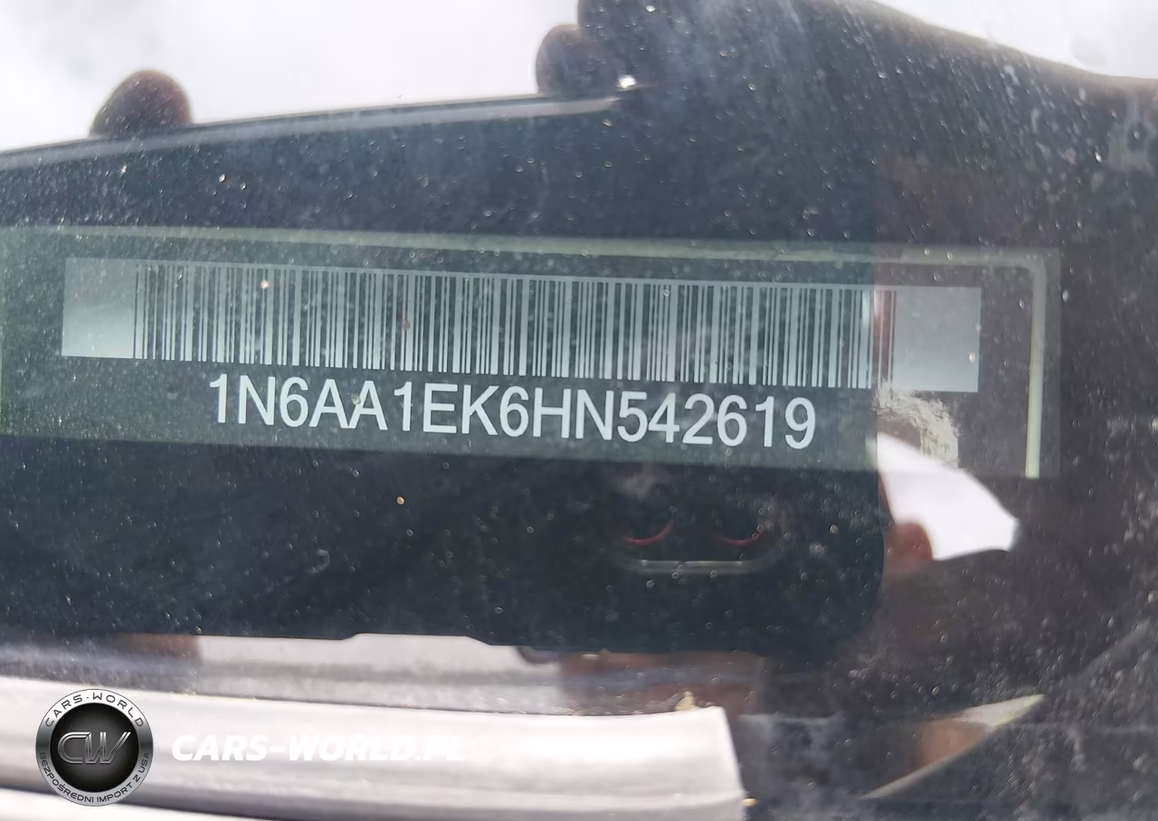 2017 Nissan Titan Sv VIN:1N6AA1EK6HN542619 - 9