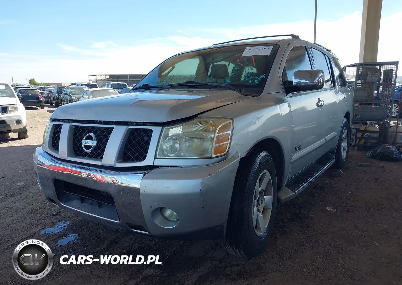 2006 Nissan Armada Se VIN:5N1AA08A66N738312 - 2