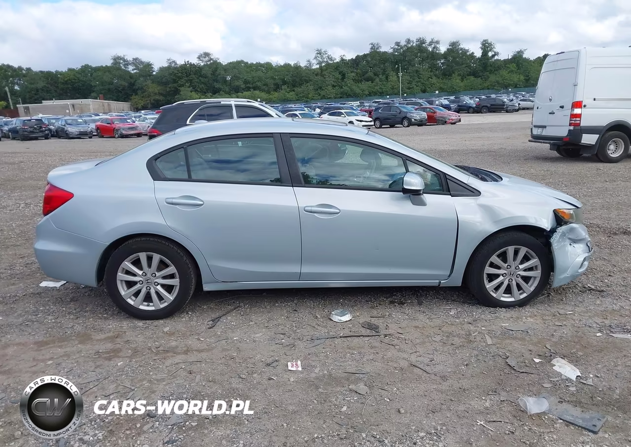 2012 Honda Civic Ex VIN:2HGFB2F84CH517137 - 13