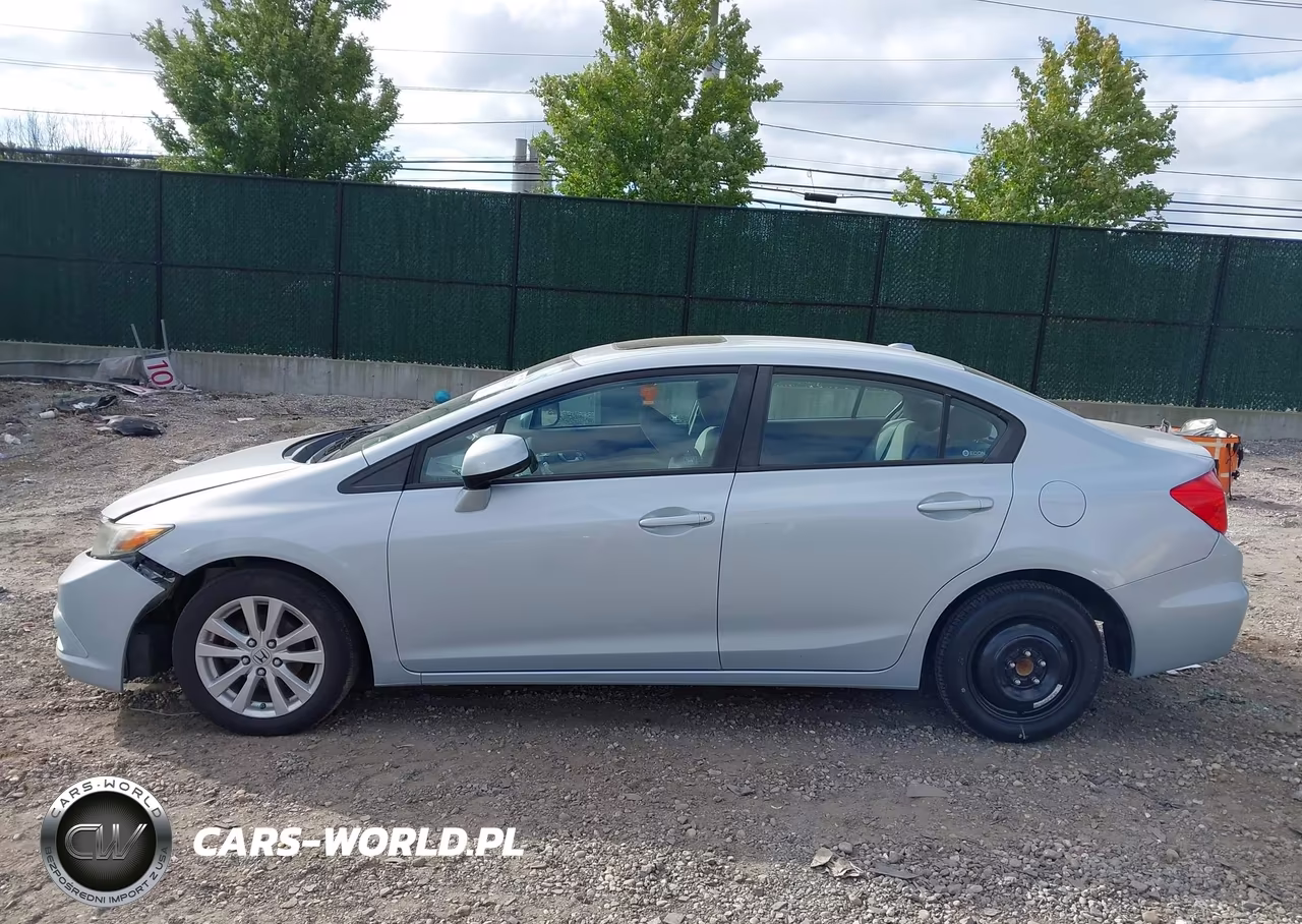 2012 Honda Civic Ex VIN:2HGFB2F84CH517137 - 14