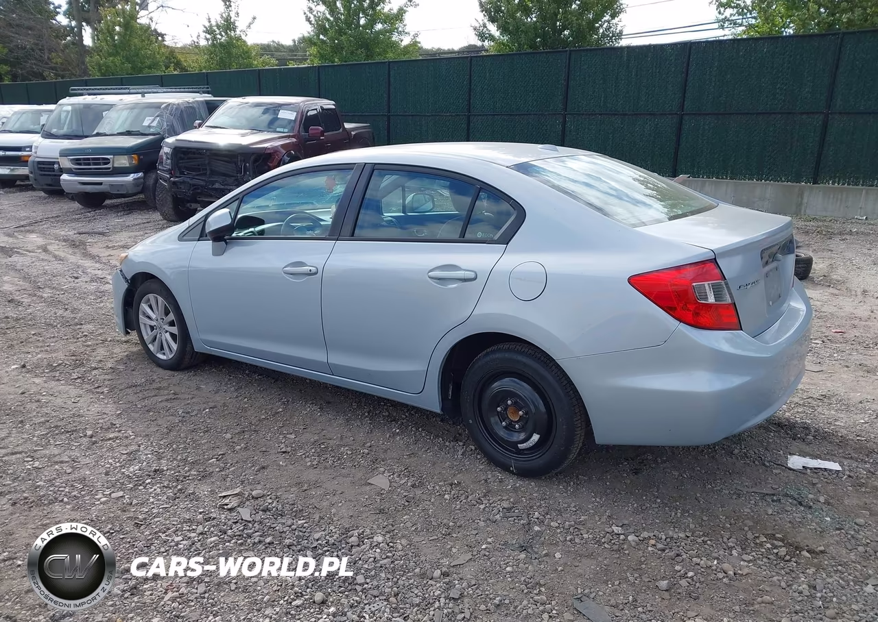 2012 Honda Civic Ex VIN:2HGFB2F84CH517137 - 3