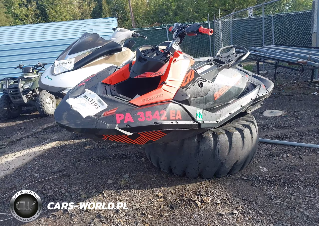 2021 Sea Doo Spark VIN:00000YDV88336E121 - 2