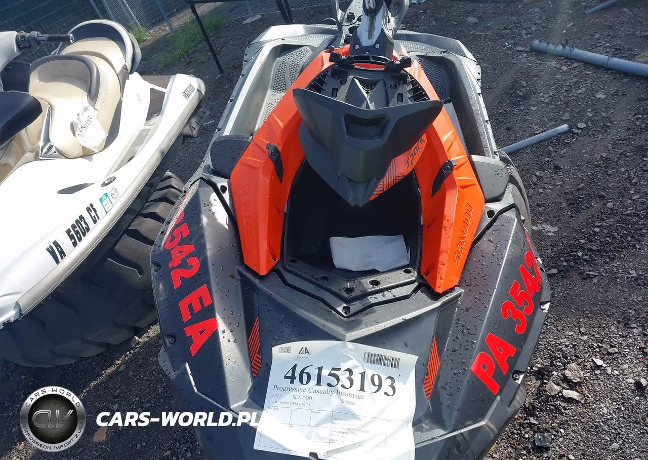 2021 Sea Doo Spark VIN:00000YDV88336E121 - 5