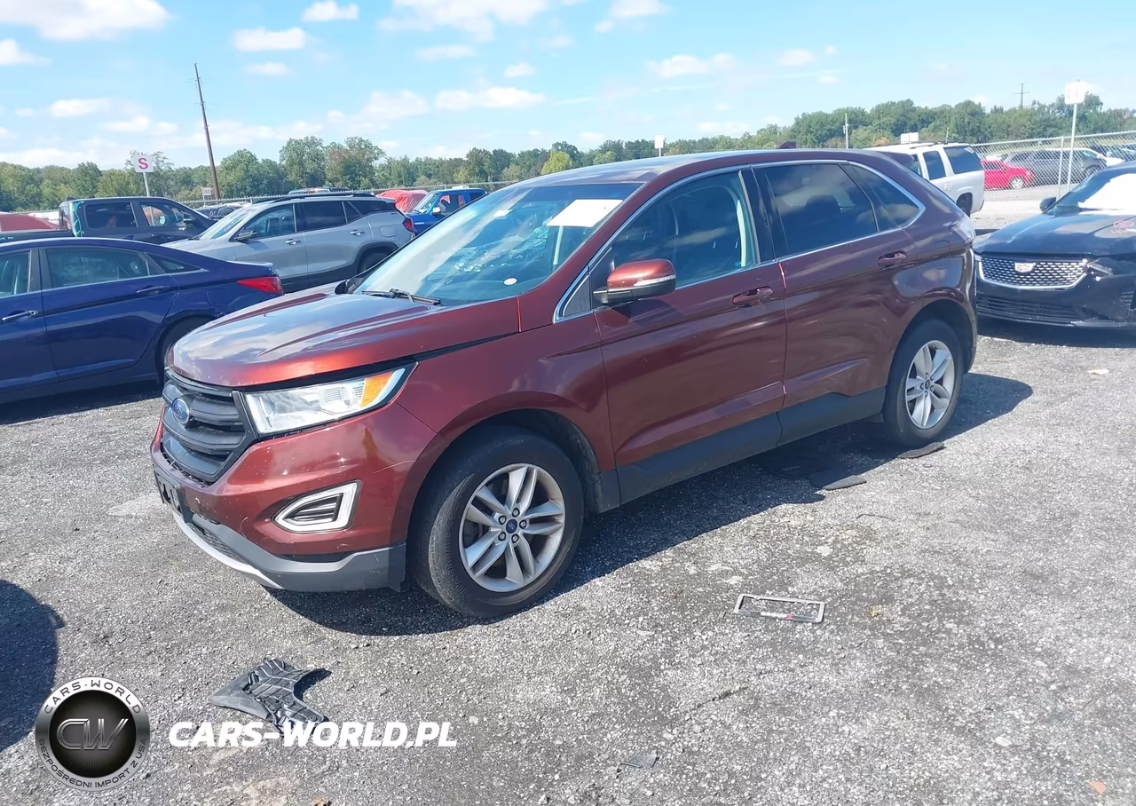 2016 Ford Edge Sel VIN:2FMPK4J87GBB10567 - 2