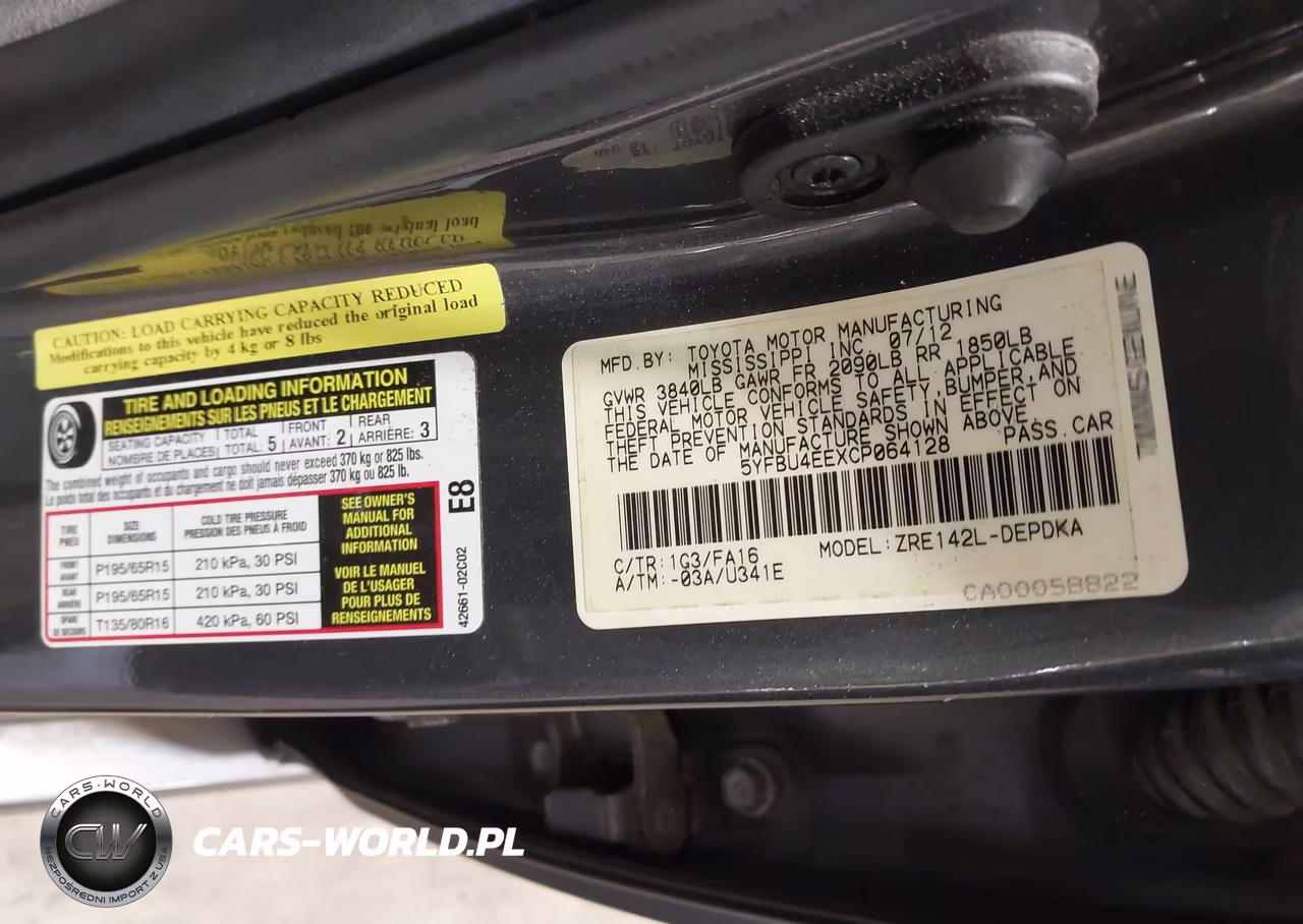 2012 Toyota Corolla L VIN:5YFBU4EEXCP064128 - 9