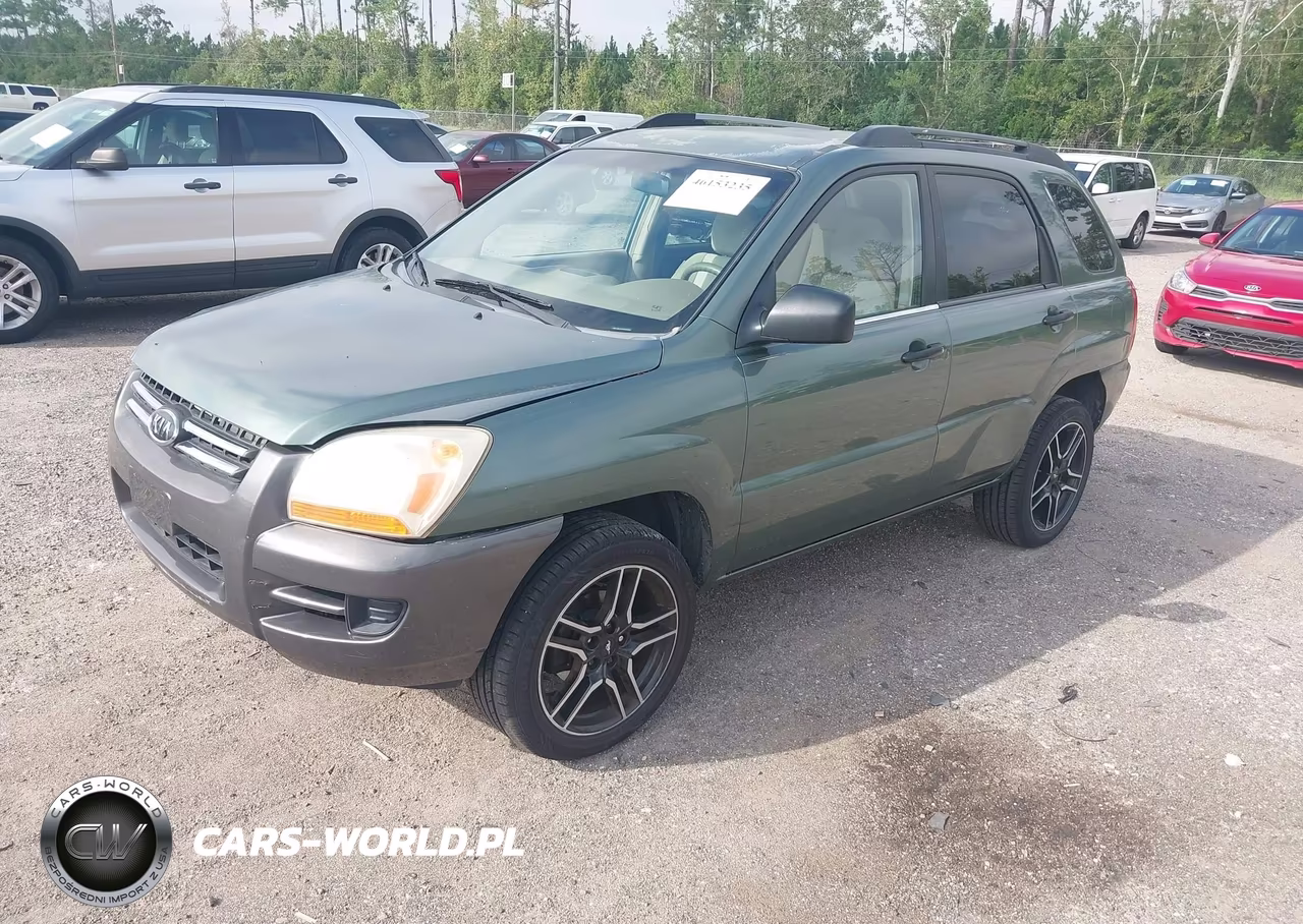 2006 Kia Sportage Lx VIN:KNDJF724867257063 - 2