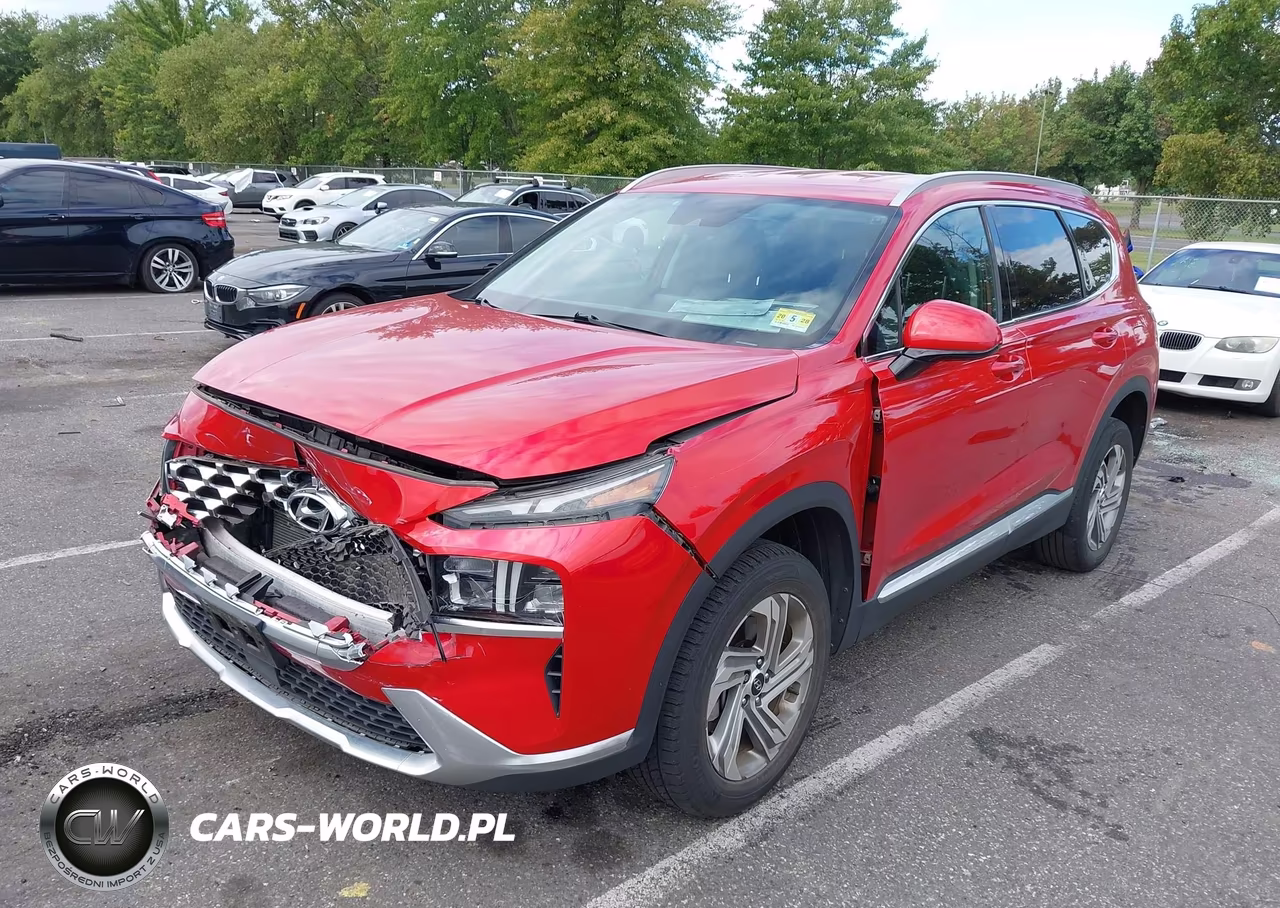 2021 Hyundai Santa Fe Sel VIN:5NMS2DAJXMH352347 - 2