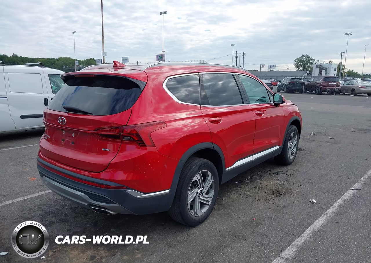 2021 Hyundai Santa Fe Sel VIN:5NMS2DAJXMH352347 - 4