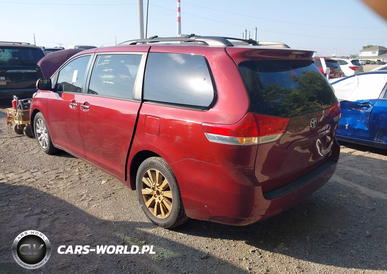 2013 Toyota Sienna Xle 7 Passenger VIN:5TDDK3DC6DS056724 - 3