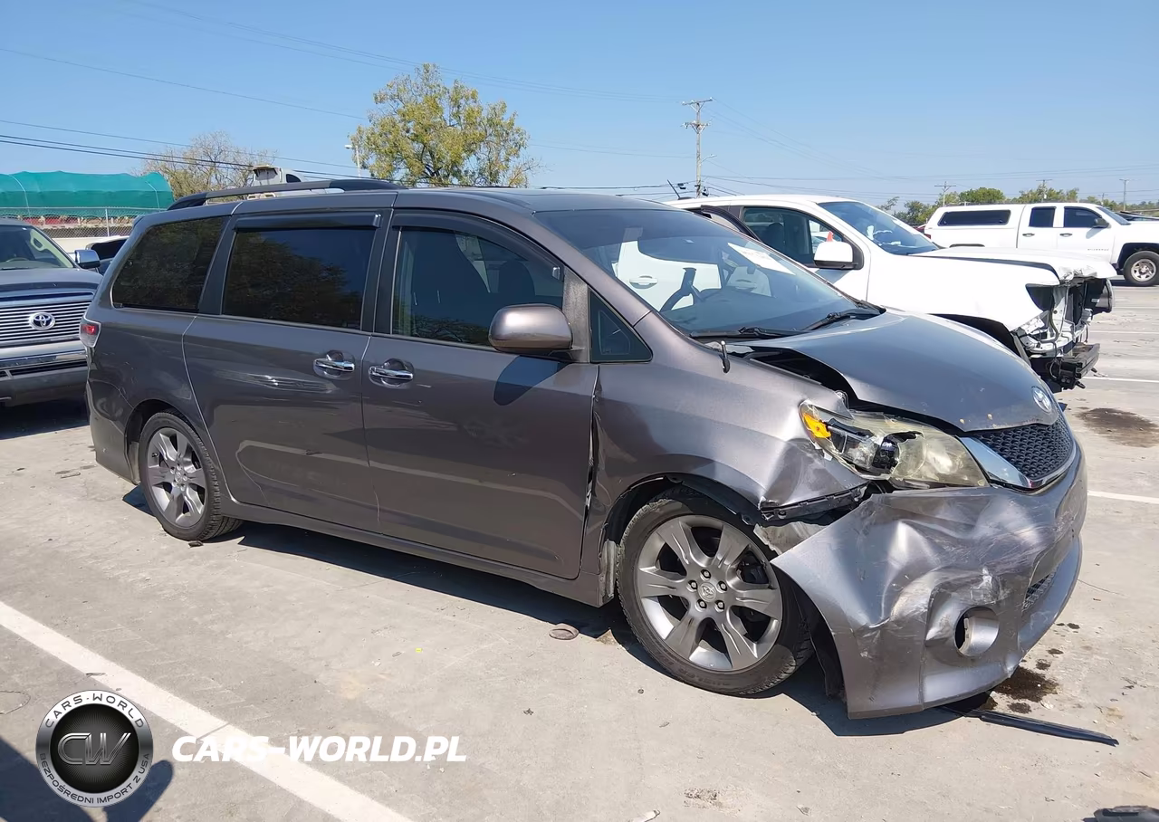 2014 Toyota Sienna Se 8 Passenger VIN:5TDXK3DC7ES472506 - 14