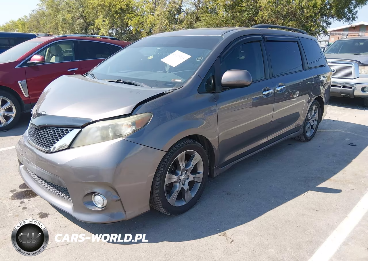 2014 Toyota Sienna Se 8 Passenger VIN:5TDXK3DC7ES472506 - 2