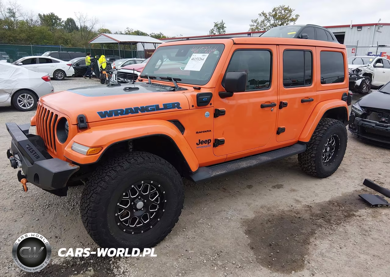 2021 Jeep Wrangler 4Xe Unlimited Sahara 4X4 VIN:1C4JJXP60MW759805 - 2