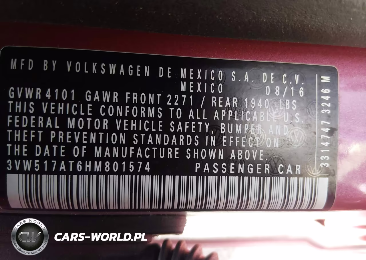 2017 Volkswagen Beetle #Pinkbeetle-1.8T Classic-1.8T S-1.8T Se-1.8T Sel VIN:3VW517AT6HM801574 - 9