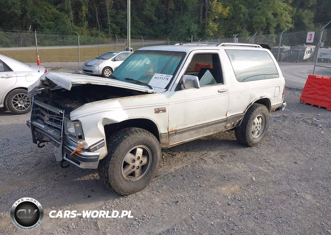 1988 Chevrolet Blazer S10 VIN:1GNCT18Z2J0170088 - 2