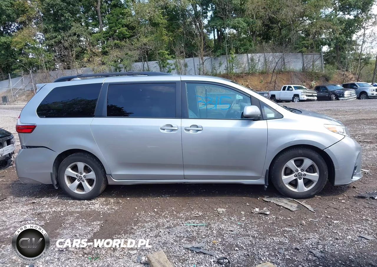 2020 Toyota Sienna Le VIN:5TDKZ3DC2LS058374 - 13
