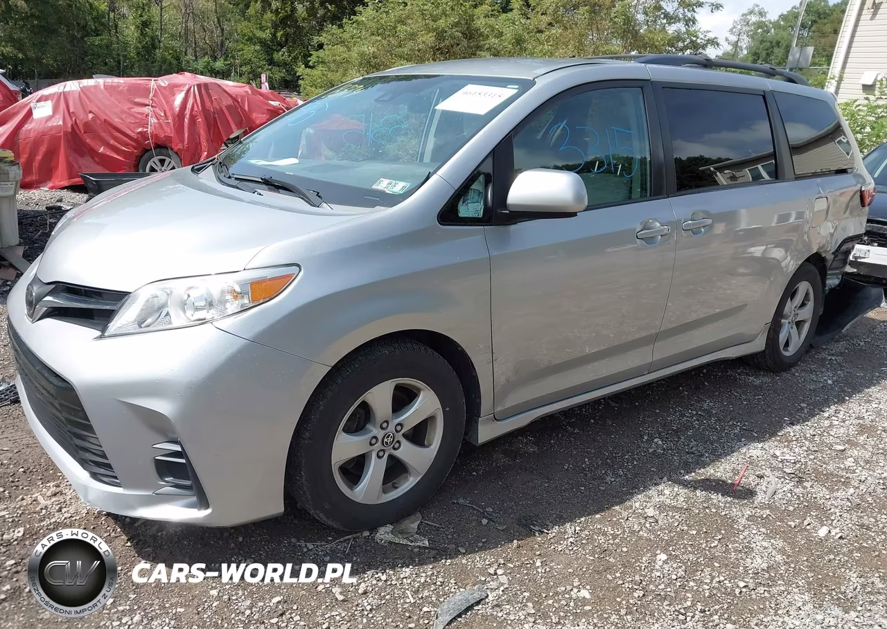 2020 Toyota Sienna Le VIN:5TDKZ3DC2LS058374 - 2