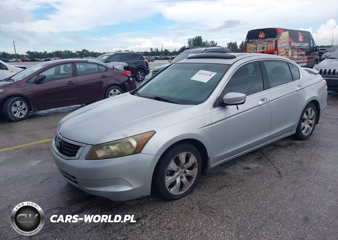 2008 Honda Accord 2.4 Ex-L VIN:JHMCP26828C009910 - 2