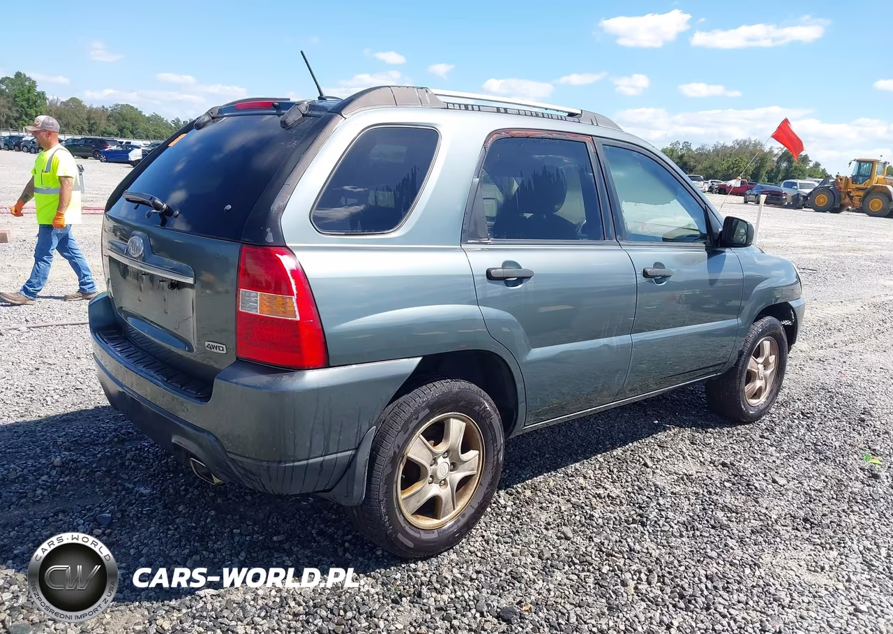 2009 Kia Sportage Lx V6 VIN:KNDJE723497556189 - 4
