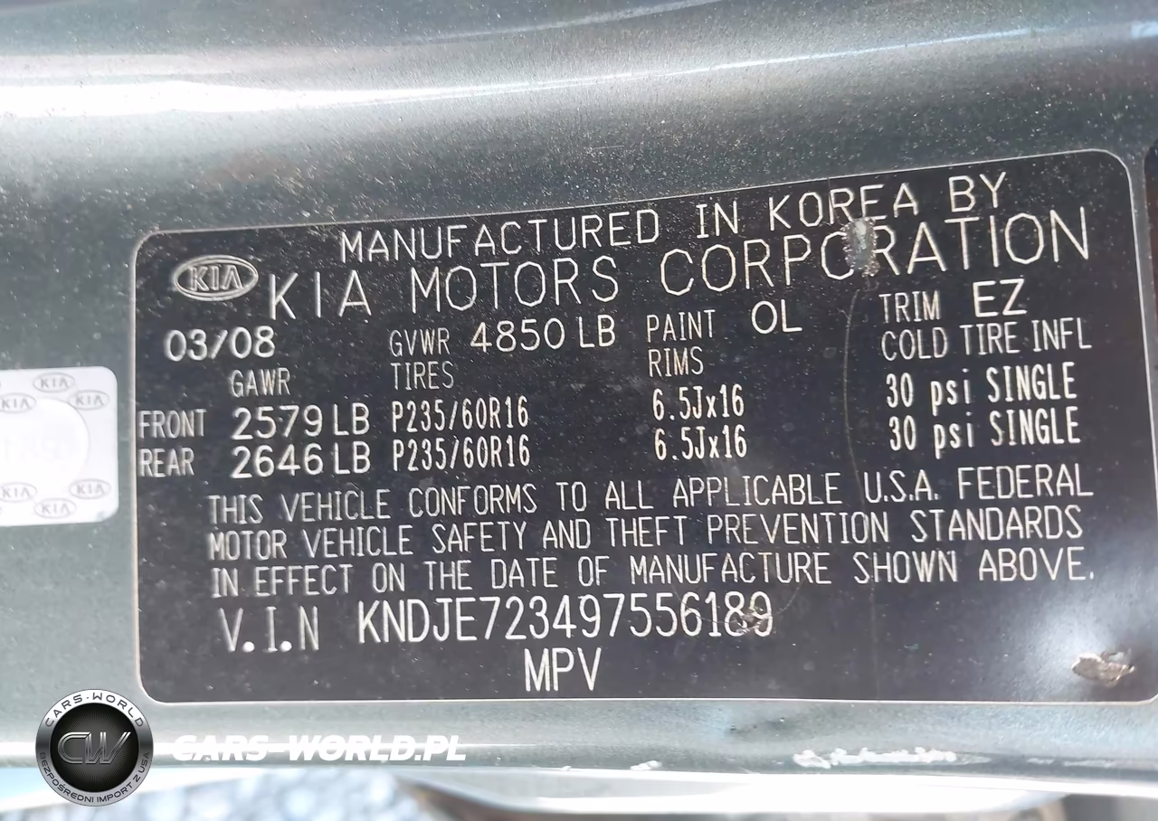 2009 Kia Sportage Lx V6 VIN:KNDJE723497556189 - 9