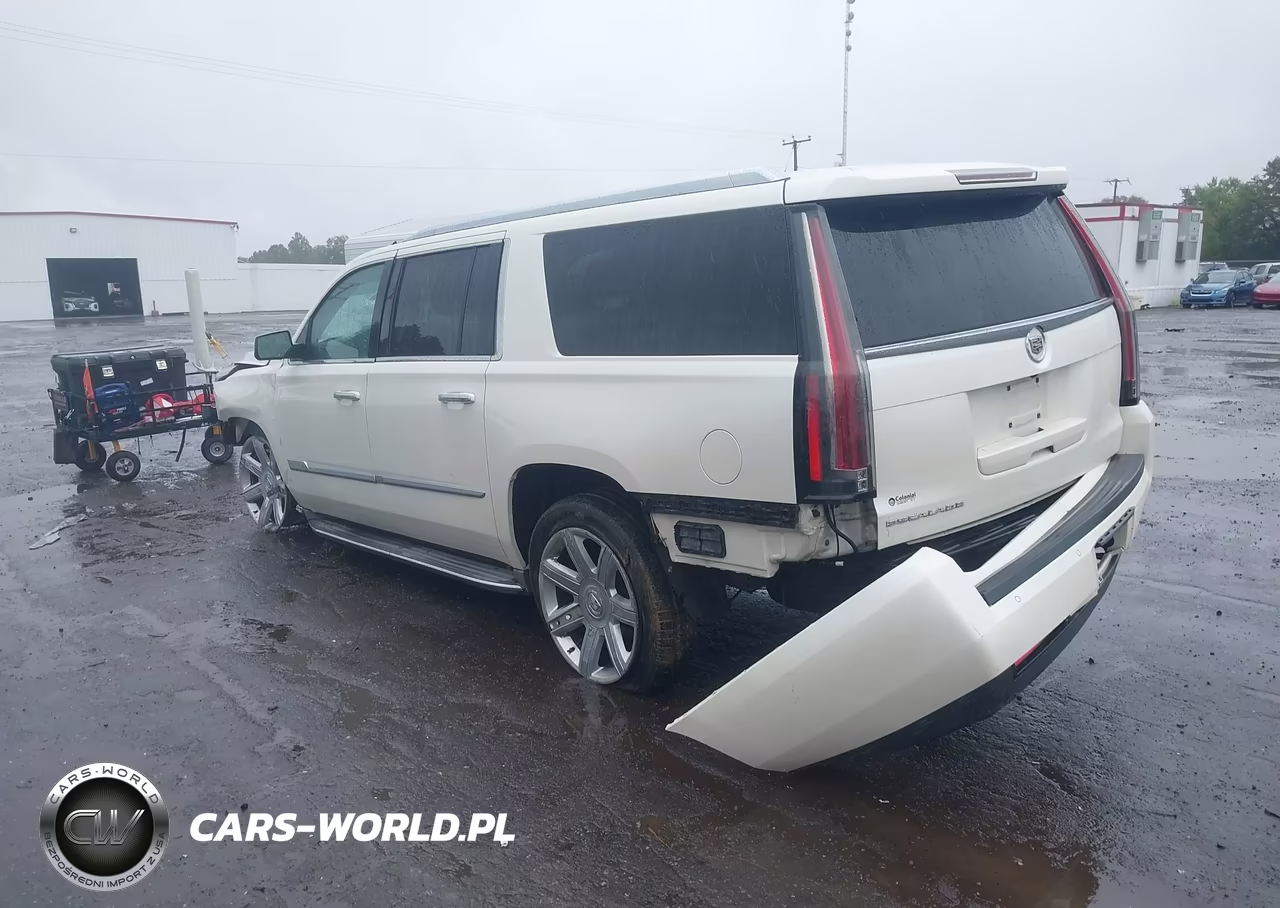 2015 Cadillac Escalade Esv Luxury VIN:1GYS4HKJ6FR298926 - 3