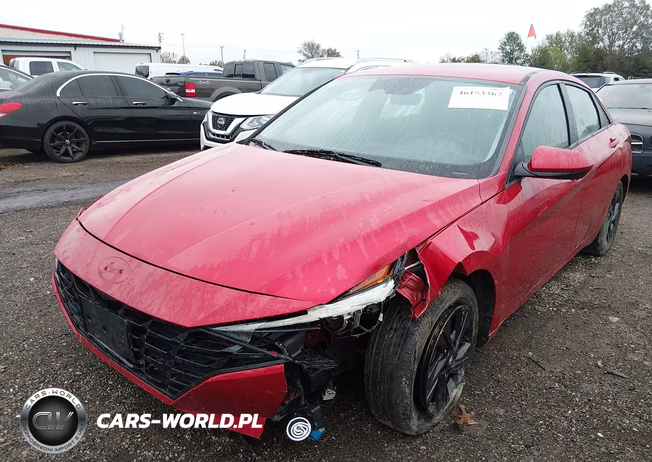 2021 Hyundai Elantra Sel VIN:5NPLM4AG2MH045776 - 2
