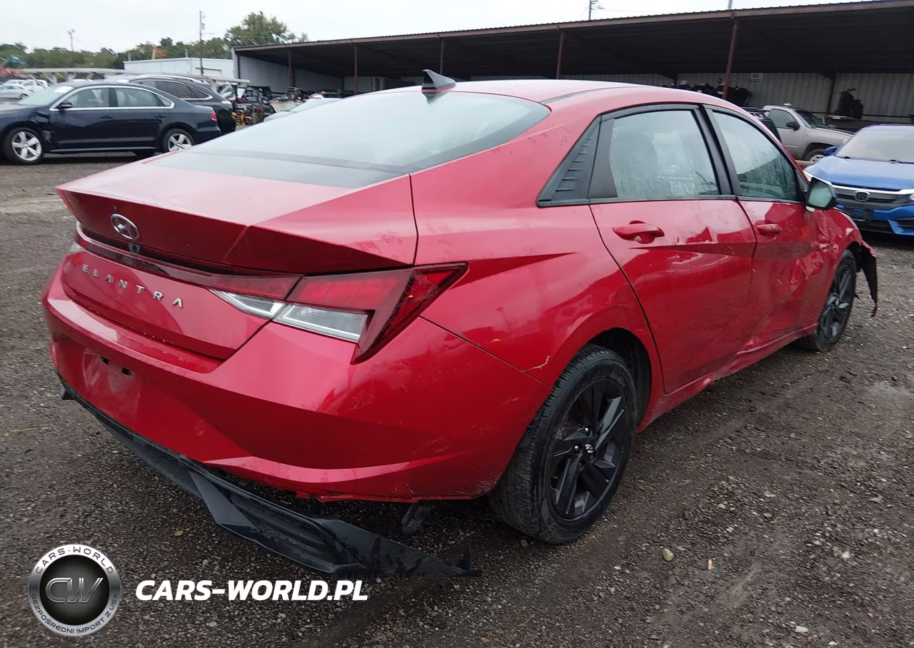 2021 Hyundai Elantra Sel VIN:5NPLM4AG2MH045776 - 4