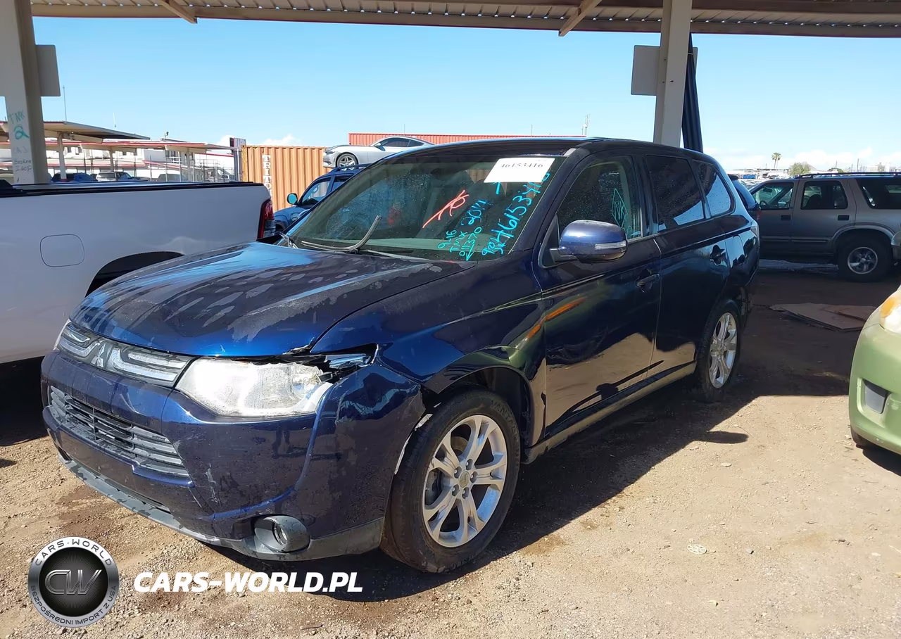 2014 Mitsubishi Outlander Se VIN:JA4AD3A39EZ011370 - 2