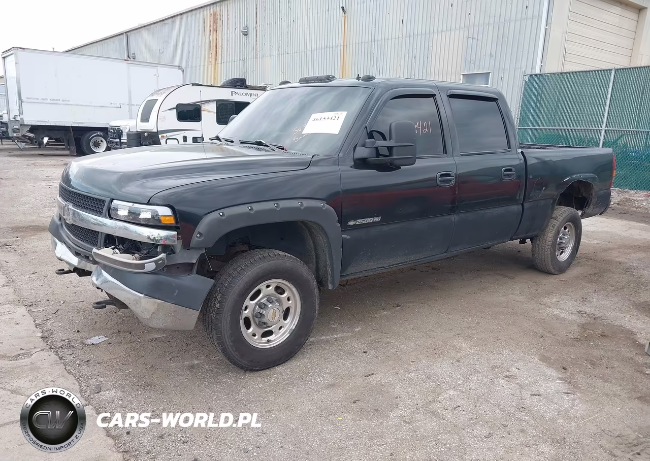 2001 Chevrolet Silverado 2500Hd Lt VIN:1GCHK23U21F192656 - 2