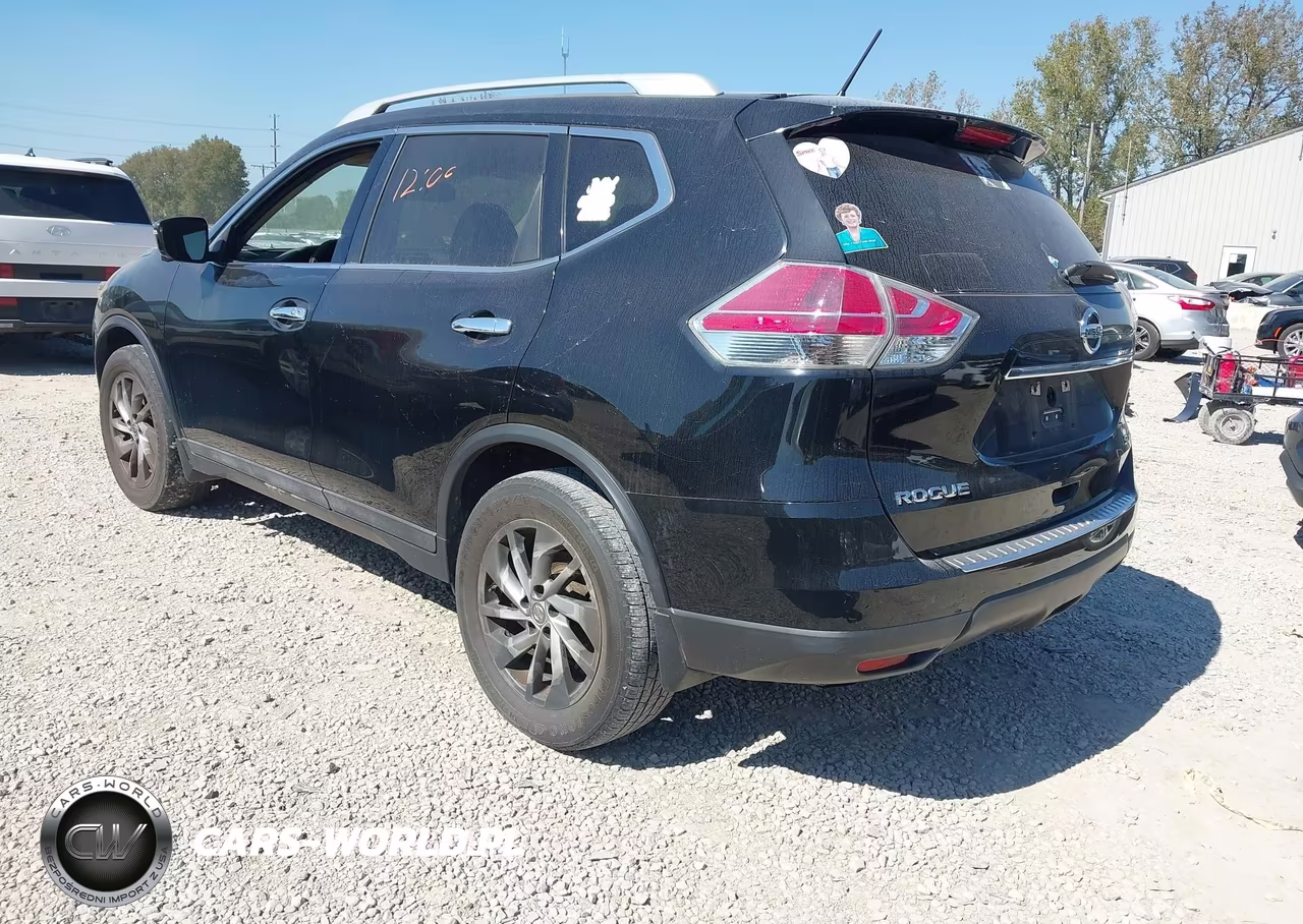 2015 Nissan Rogue Sl VIN:5N1AT2MVXFC822787 - 3