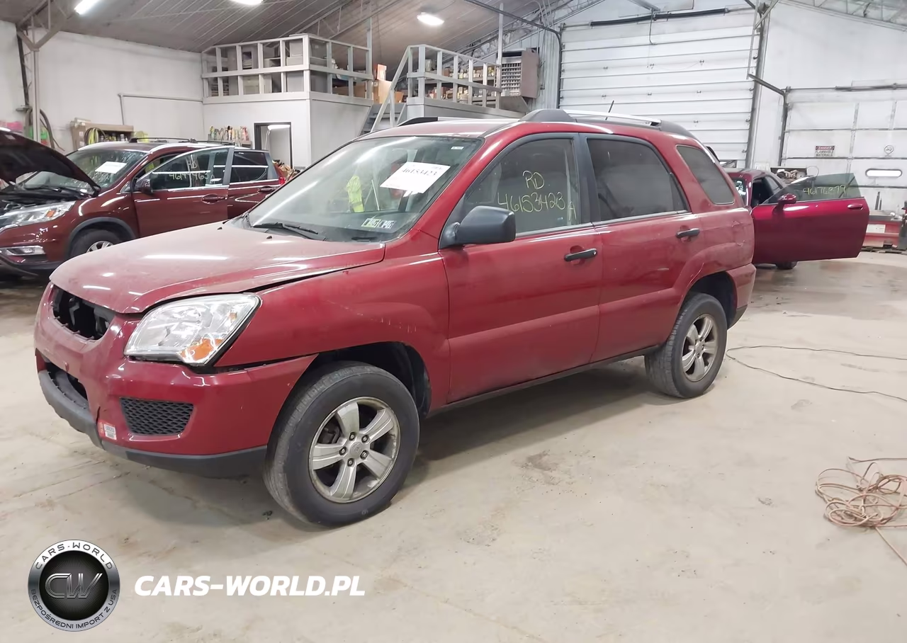 2010 Kia Sportage Lx VIN:KNDKG3A48A7691861 - 2