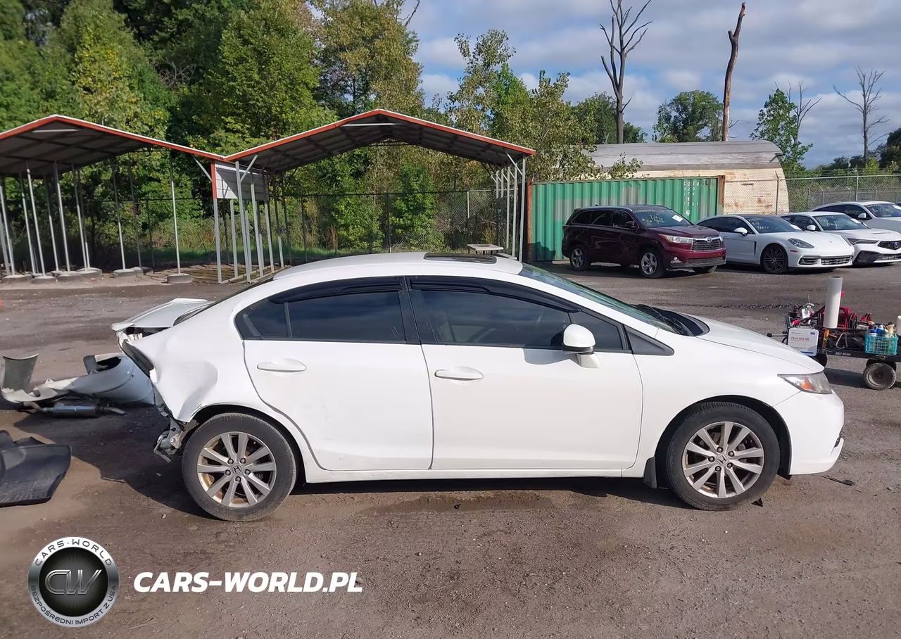 2012 Honda Civic Ex VIN:2HGFB2F82CH607676 - 14