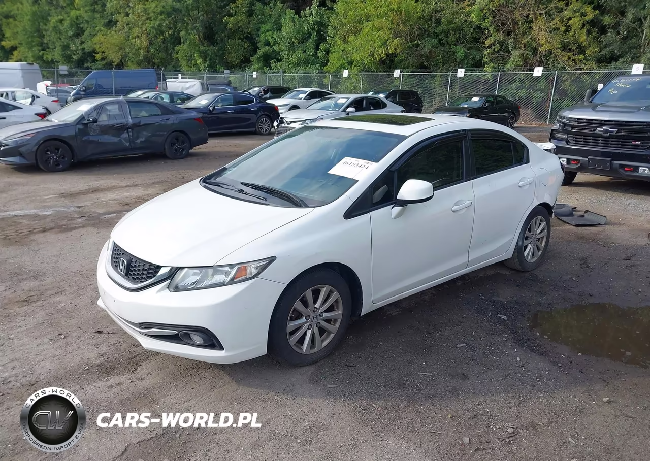 2012 Honda Civic Ex VIN:2HGFB2F82CH607676 - 2