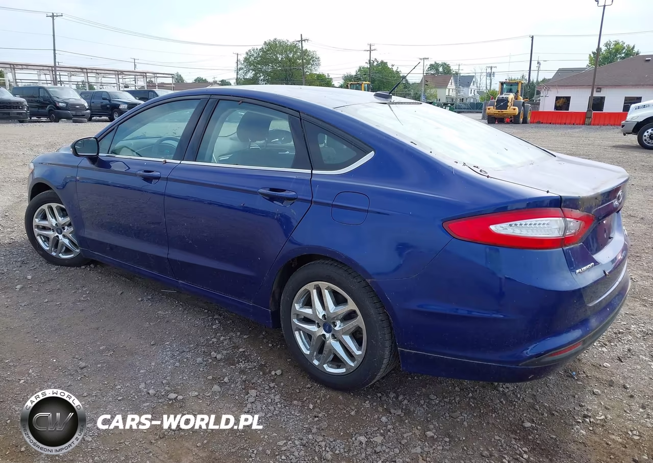 2014 Ford Fusion Se VIN:3FA6P0HD5ER374534 - 3