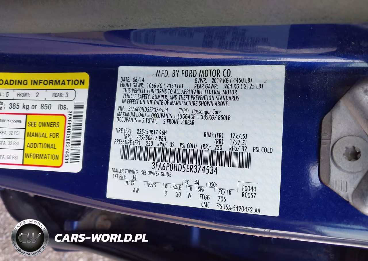 2014 Ford Fusion Se VIN:3FA6P0HD5ER374534 - 9