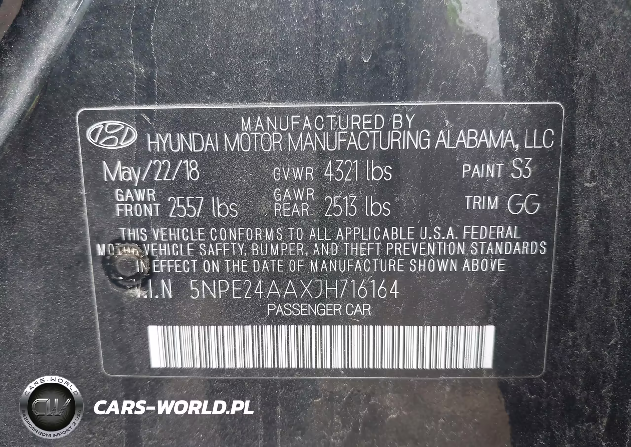 2018 Hyundai Sonata Eco VIN:5NPE24AAXJH716164 - 9