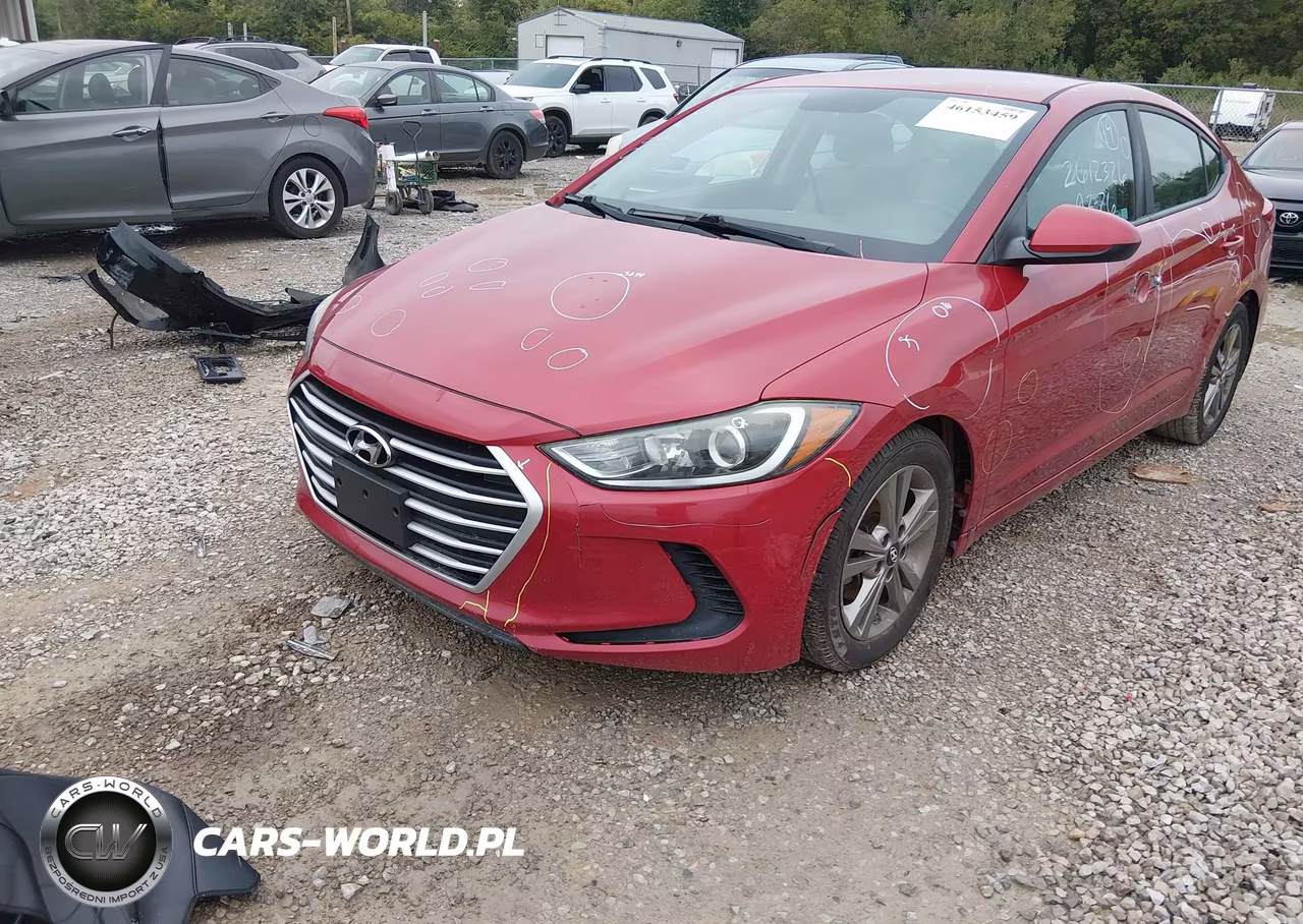 2017 Hyundai Elantra Se VIN:5NPD84LF1HH095975 - 17