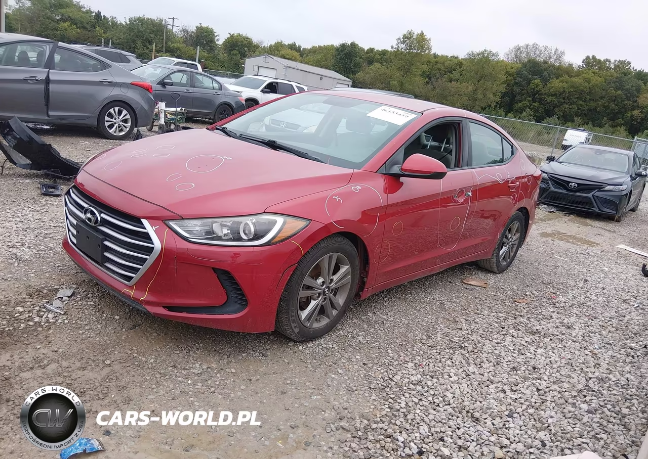 2017 Hyundai Elantra Se VIN:5NPD84LF1HH095975 - 2