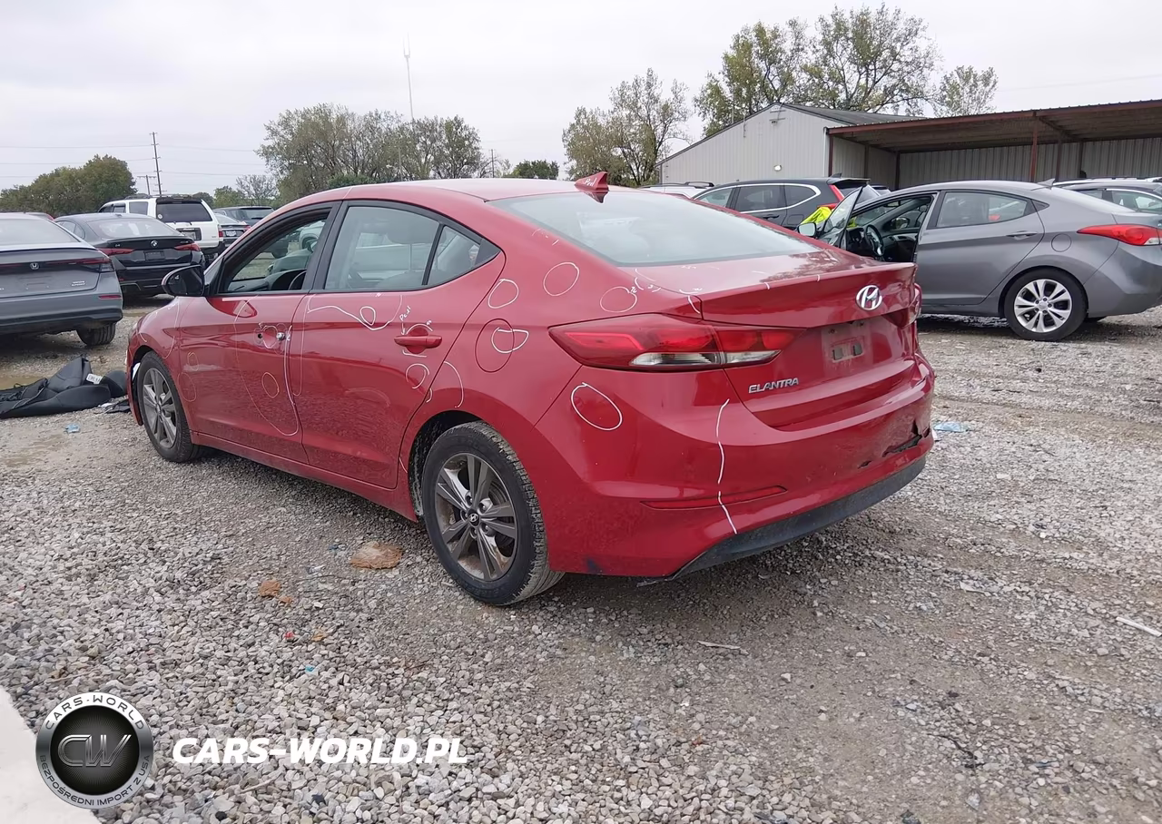 2017 Hyundai Elantra Se VIN:5NPD84LF1HH095975 - 3