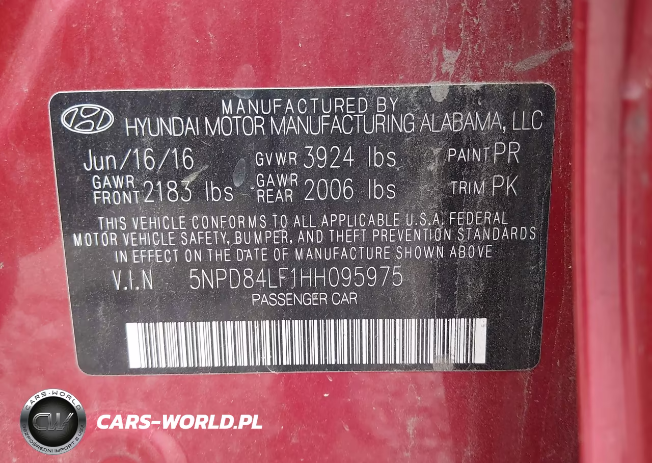 2017 Hyundai Elantra Se VIN:5NPD84LF1HH095975 - 9