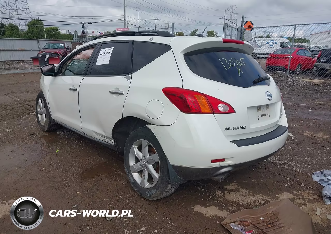 2010 Nissan Murano Sl VIN:JN8AZ1MW0AW130765 - 3