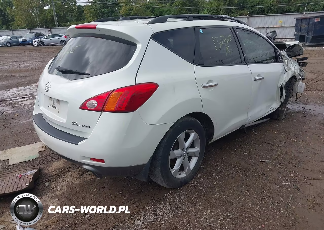 2010 Nissan Murano Sl VIN:JN8AZ1MW0AW130765 - 4