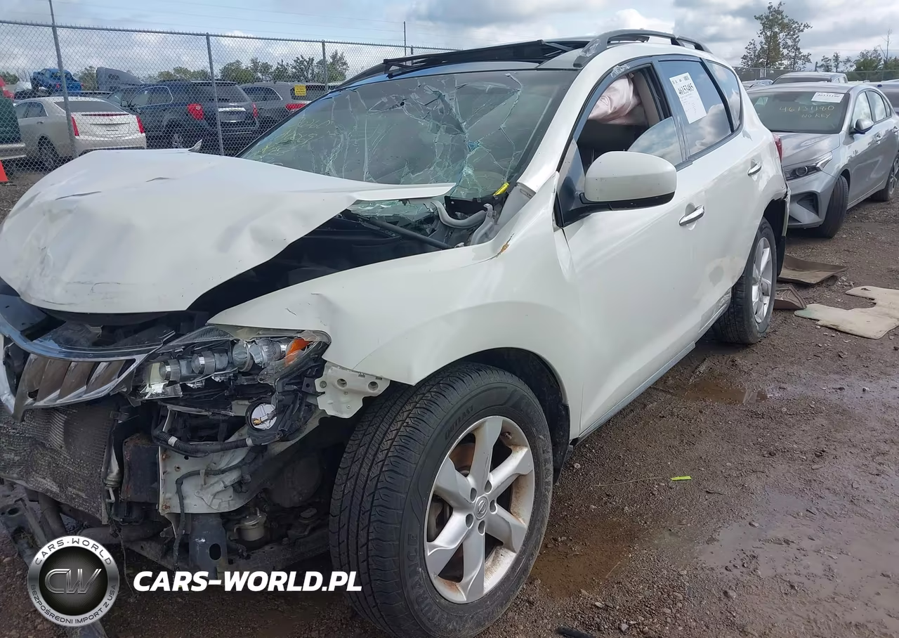 2010 Nissan Murano Sl VIN:JN8AZ1MW0AW130765 - 6
