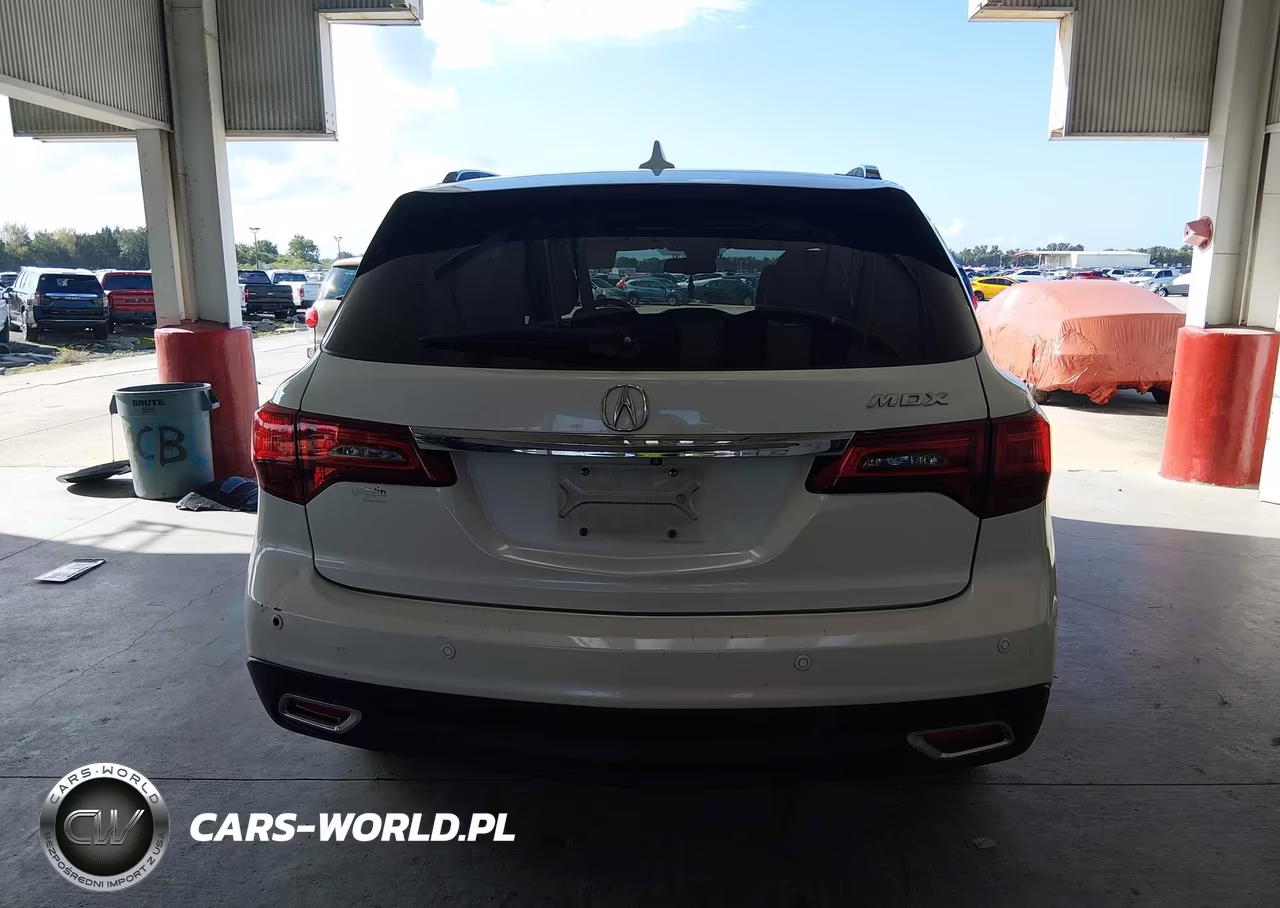 2014 Acura Mdx Advance Pkg W-Entertainment Pkg VIN:5FRYD3H85EB016124 - 16