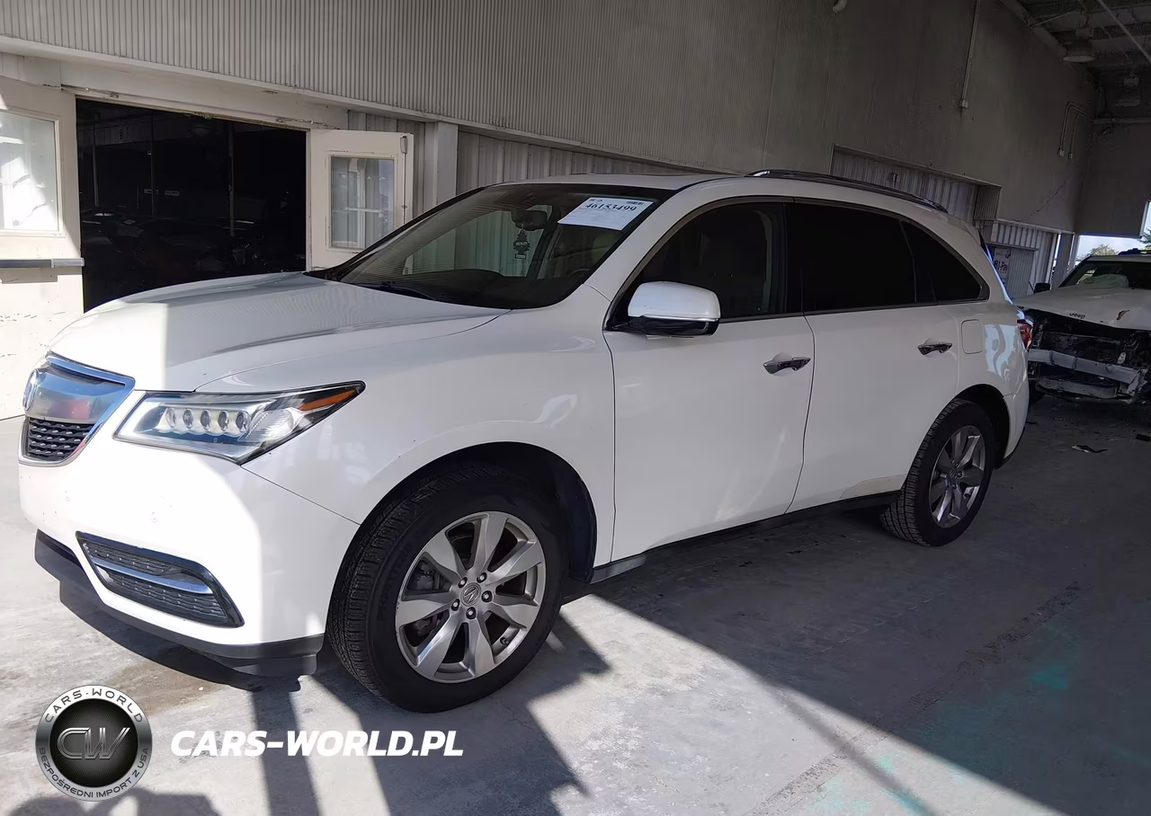 2014 Acura Mdx Advance Pkg W-Entertainment Pkg VIN:5FRYD3H85EB016124 - 2