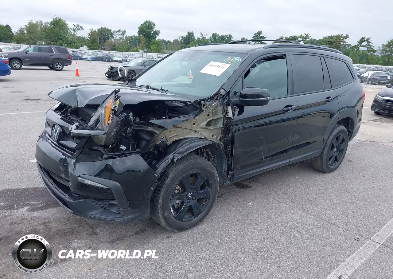 2022 Honda Pilot Awd Trailsport VIN:5FNYF6H8XNB039525 - 2