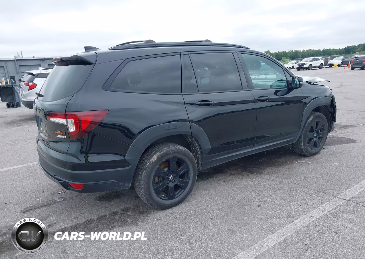2022 Honda Pilot Awd Trailsport VIN:5FNYF6H8XNB039525 - 4